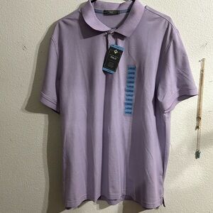 Members mark cotton polo‎ light purple